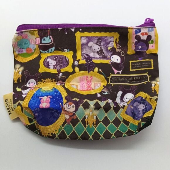 Sentimental circus zipper pouch / bag - Picture 2 of 4